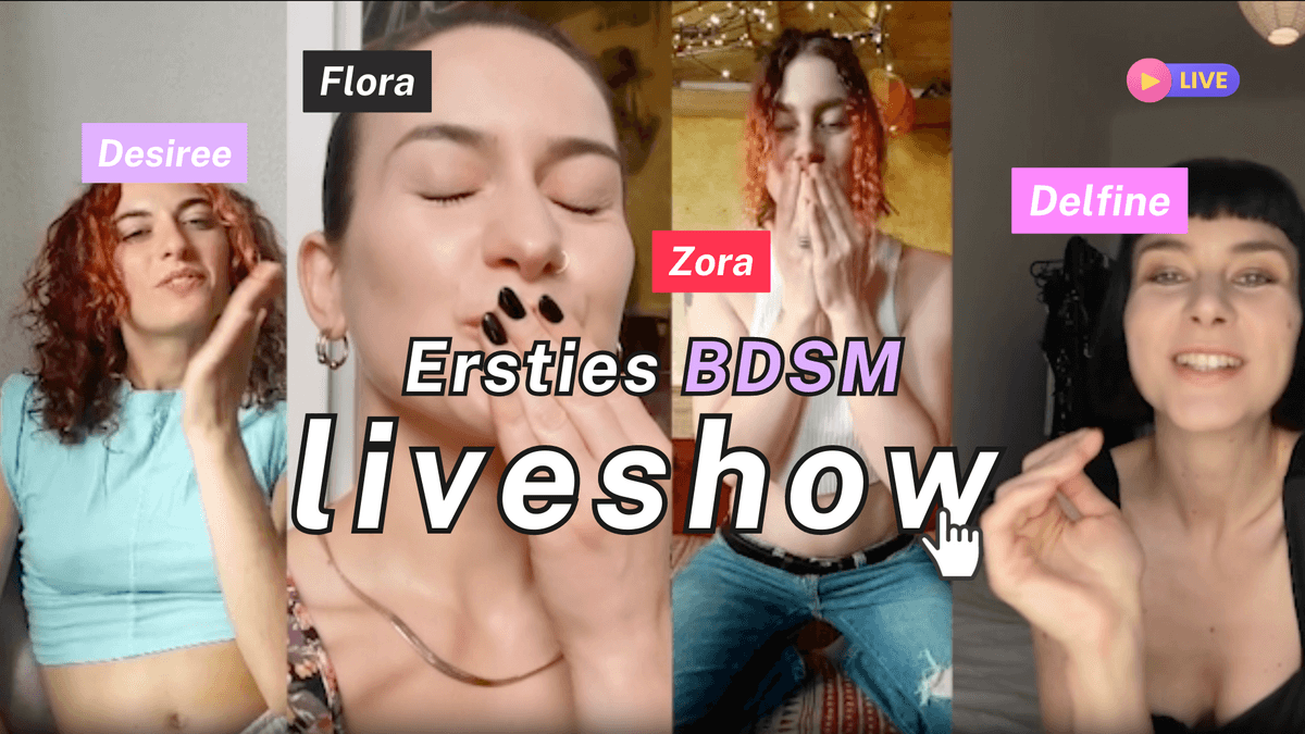 Ersties is hosting a live 4some on Thursday 13th July